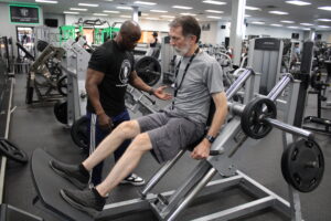 Howard on the Hack Squat