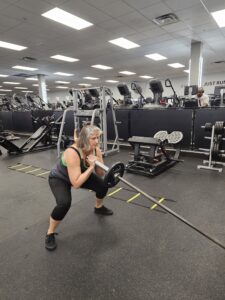 Jess - Landmine Squats