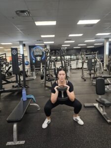 Robin - db sumo squats 1
