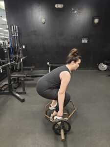 Robin - trap bar deadlifts