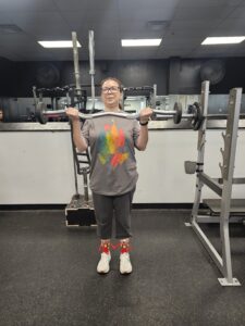 Stephanie - Barbell Curls